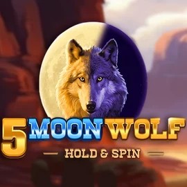 5 Moon Wolf slot icon by Apparat Gaming, available at Rollxo Casino