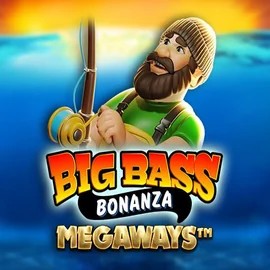 Big Bass Bonanza Megaways logo – Slots by Pragmatic Play at Rollxo Casino