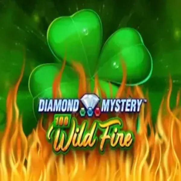Diamond Mystery 100 Wild Fire game by Greentube – logo hosted on Rollxo Casino