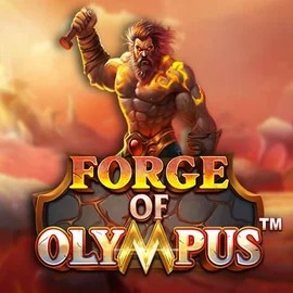 Forge of Olympus slot logo by Pragmatic Play at Rollxo Casino