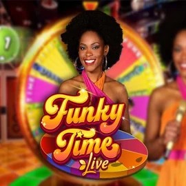 Funky Time logo by Evolution Rollxo Casino