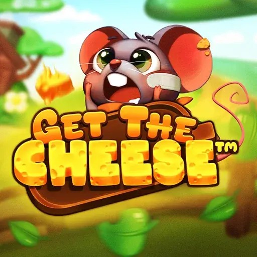 Get The Cheese online game logo by Hacksaw Gaming on rollxo-casino.ca