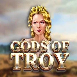 Gods of Troy online game logo by Red Tiger Gaming on rollxo-casino.ca