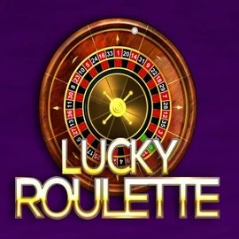 Lucky Roulette slot visual from Belatra Games available on rollxo-casino.ca