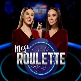 Live Casino logo of Mega Roulette from Pragmatic Play at Rollxo Casino