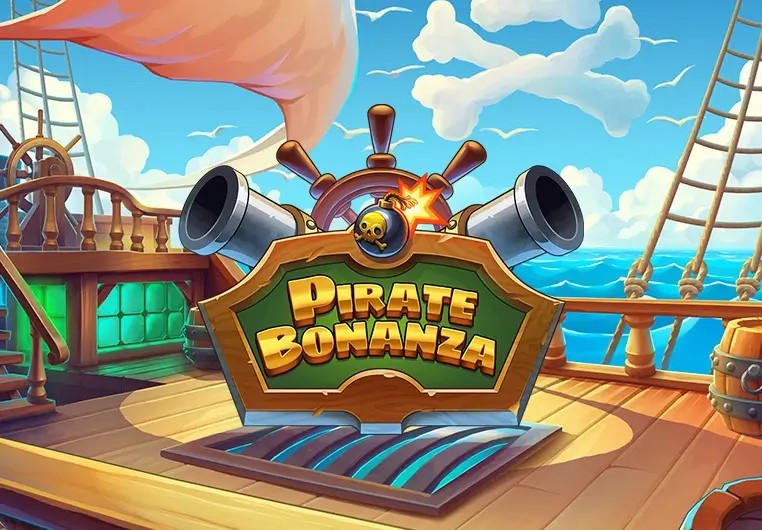 Slots logo of Pirate Bonanza Slot from Backseat Gaming at Rollxo Casino